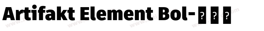 Artifakt Element Bol字体转换 Artifakt Element Bol字体转换